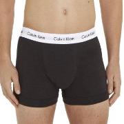 Calvin Klein Kalsonger 3P Cotton Stretch Trunks Svart/Vit bomull X-Sma...