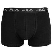 FILA Kalsonger 2P Cotton Boxers Svart bomull Large Herr