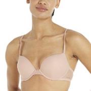 Calvin Klein BH Sheer Marquisette Push Up Bra Ljusrosa A 80 Dam