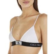 Calvin Klein BH CK96 Triangle Bra Vit bomull X-Small Dam