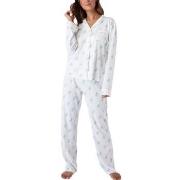 PJ Salvage Playful Prints Long Pyjamas Vit Mönstrad Medium Dam