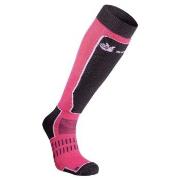 Seger Strumpor Alpine Mid Advance Junior Sock Rosa/Svart Strl 31/33 Ba...