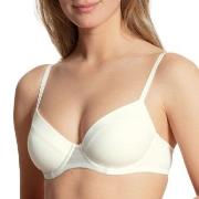 Calida BH Cate Underwire Padded Bra Creme bomull D 75 Dam