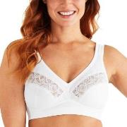 Swegmark BH Pure Grace Soft Bra Vit polyamid C 75 Dam