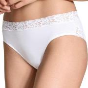 Calida Trosor Natural Comfort Lace Brief Vit bomull Large Dam