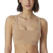 Schiesser BH Bustier Seamless Top Beige polyamid Large Dam