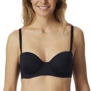 Schiesser BH Bandeau Bra Svart A 85 Dam