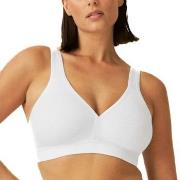 NATURANA BH Athleisure Soft Bra Vit bomull B 85 Dam