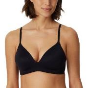 Schiesser BH Invisible Soft Bra With Underwired Bra Svart A 80 Dam