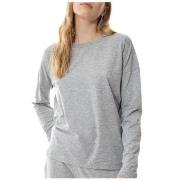 Mey Yona Long-sleeve T-shirt Grå Small Dam