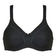 NATURANA BH Cotton Soft Bra Svart bomull D 80 Dam