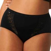 Sloggi Trosor 2P Chic Maxi Briefs Svart bomull 48 Dam