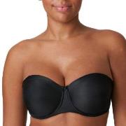 PrimaDonna BH Satin Non Padded Strapless Bra Svart G 70 Dam