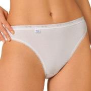 Sloggi Trosor 2P Basic Plus Tai Briefs Vit bomull 36 Dam