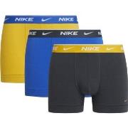 Nike Kalsonger 6P Everyday Essentials Cotton Stretch Trunk D1 Blå/Gul ...