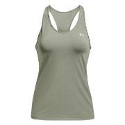 Under Armour 3P HeatGear Racer Tank Ljusgrön polyester Large Dam