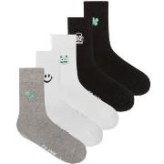 Frank Dandy Strumpor 10P Embroidered Bamboo Socks Flerfärgad lyocell S...