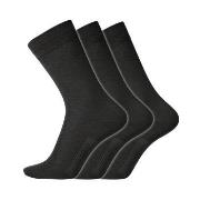 Dovre Strumpor 3P Cotton Socks Svart Strl 40/45 Herr