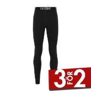 Dovre Organic Wool Long Johns Svart merinoull Medium Herr