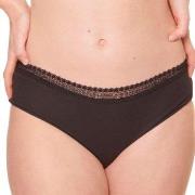 Sloggi Trosor 2P GO Ribbed Hipster Briefs Svart ekologisk bomull X-Sma...