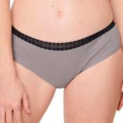 Sloggi Trosor 2P GO Ribbed Hipster Briefs Svart/Grå ekologisk bomull M...