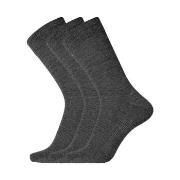 Dovre Strumpor 3P Wool Socks Mörkgrå Strl 40/45 Herr