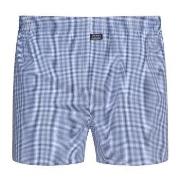 Jockey Kalsonger Woven Poplin Boxer Shorts Marin/Rutig bomull X-Large ...