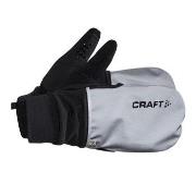 Craft Hybrid Weather Glove Svart/Grå polyester XS (7)