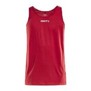 Craft Rush Singlet M Röd polyester 3XL Herr