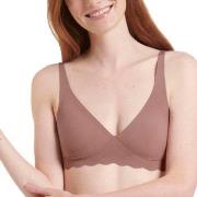 Sloggi BH ZERO Microfibre 2.0 Soft Bra Brun Medium Dam