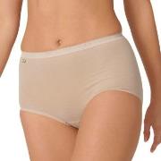 Sloggi Trosor 2P Basic Plus Maxi Briefs Beige bomull 46 Dam