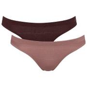 Sloggi Trosor 4P ZERO Motion Mini Brief Brun polyester Small Dam