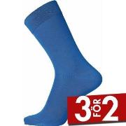 Egtved Strumpor Cotton Socks Royalblå Strl 40/45