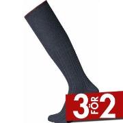 Egtved Strumpor Pure Wool Kneehigh Sock Marin ull Strl 40/43 Herr