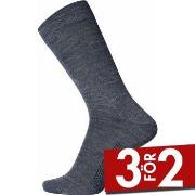 Egtved Strumpor Wool Sock Blå Strl 40/45