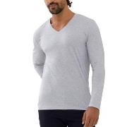 Mey Dry Cotton Colour Long Sleeves Gråmelerad X-Large Herr