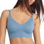 Sloggi BH ZERO Feel Bliss Bralette Ljusblå XX-Large Dam