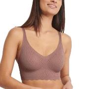 Sloggi BH ZERO Feel Bliss Bralette Brun Large Dam