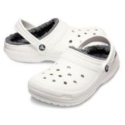 Crocs Classic Lined Clog Vit US M7/W9 (EU 39-40)