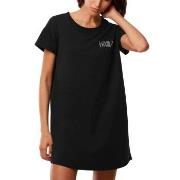 Triumph Nightdress Short Sleeve Svart bomull 48 Dam