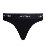 Calvin Klein Trosor 2P Modern Cotton Thong Helsvart X-Large Dam