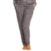 Damella Knitted Lounge Pants Rosa Mönstrad Medium Dam