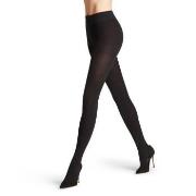 Falke Strumpbyxor Family Women Cotton Tights Svart bomull Medium Dam