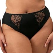 Elomi Trosor Zarla High Leg Brief Svart polyamid Large Dam