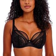 Freya BH Sydnie Underwired High Apex Plunge Bra Svart G 85 Dam