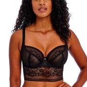 Freya BH Sydnie Underwired Longline Bra Svart C 70 Dam