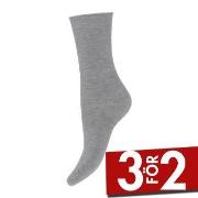 Decoy Strumpor 3P Bamboo Thin Socks Grå Strl 37/41 Dam