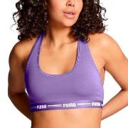 Puma BH Iconic Racer Back Bra Lila Medium Dam