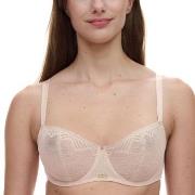 Chantelle BH Origins Lace Unlined Demi Bra Beige nylon D 80 Dam