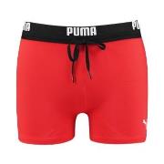 Puma Badbyxor Logo Swim Trunks Röd Large Herr